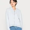 Marc O'Polo JACKET HOODED SLIT AT SIDESEAM - Sweatjacke - Morning Dew -Marc OPolo Geschaft 26608170e5f54734b624d015de6ab4f5
