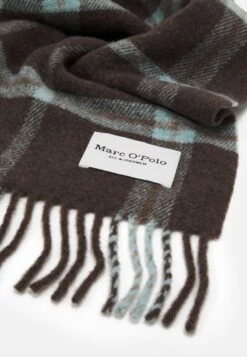 Marc O'Polo SCARF VARIOUS CHECK ARTWORKS - Schal - Multi Dark Walnut -Marc OPolo Geschaft 27a3756c64fd417e97980dd4447b5803