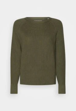 Marc O'Polo LONGSLEEVE ROUND-NECK - Strickpullover - Wild Olive -Marc OPolo Geschaft 27ae71a2325a4cb68dc30a336558b94b 1