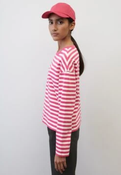Marc O'Polo DENIM LONGSLEEVE CREWNECK STRIPED - Langarmshirt - Multi Fresh Fuschia -Marc OPolo Geschaft 28a5f38da39444428753049a05efe3c6