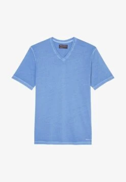 Marc O'Polo V-NECK- REGULAR AUS REINER BIO - T-Shirt Basic - Azur Blue 12 Marc O'Polo V-NECK- REGULAR AUS REINER BIO - T-Shirt Basic - Azur Blue -Marc OPolo Geschaft 28f81511289941a189f97af66e16b9b3