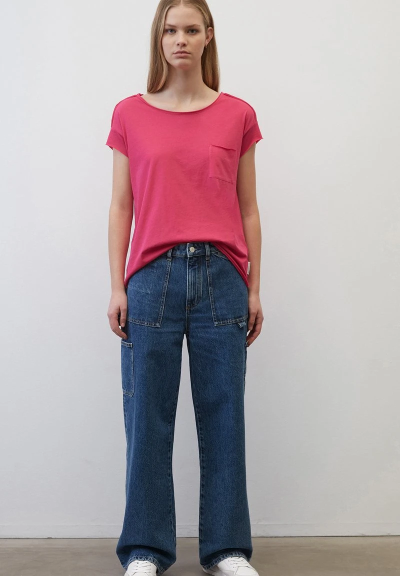 Marc O'Polo DENIM KURZARM MIT AUS LE - T-Shirt Basic - Fresh Fuschia 7 Marc O'Polo DENIM KURZARM MIT AUS LE - T-Shirt Basic - Fresh Fuschia – Bild 5