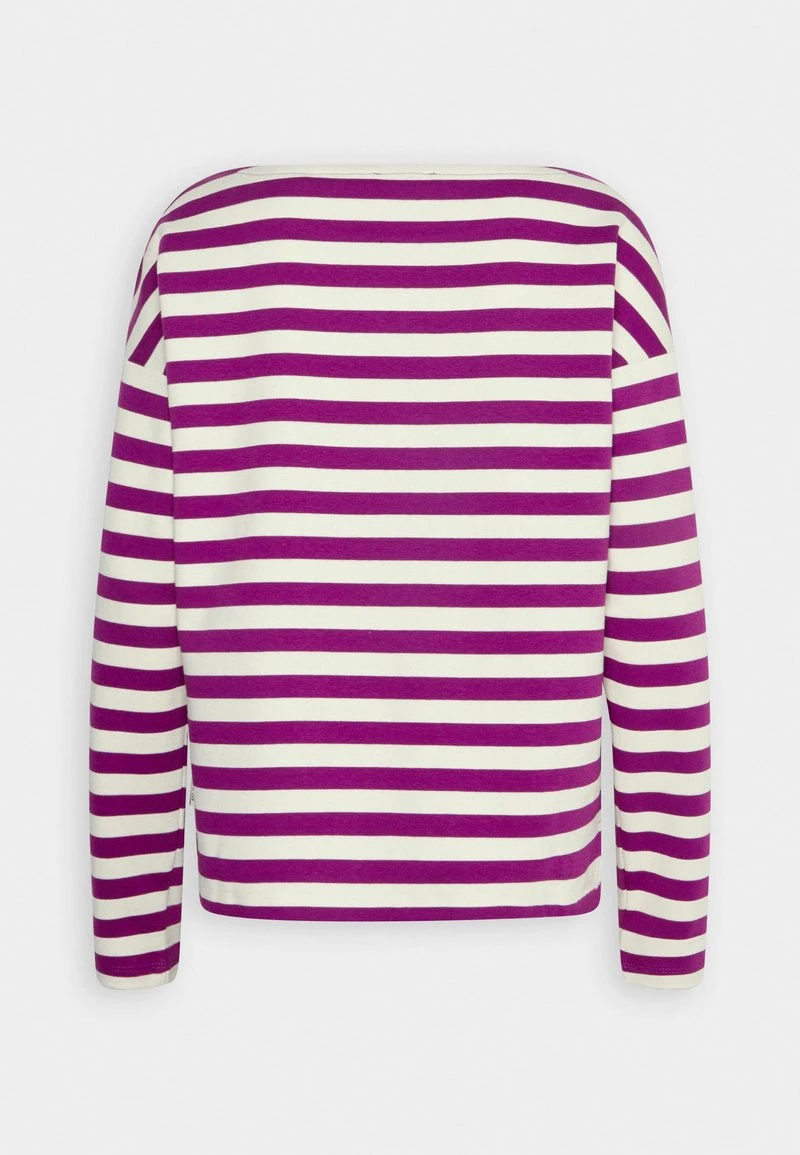 Marc O'Polo LONG SLEEVE ROUND NECK - Langarmshirt - Multi/purple Berry 4 Marc O'Polo LONG SLEEVE ROUND NECK - Langarmshirt - Multi/purple Berry – Bild 2