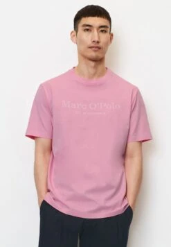 Marc O'Polo LOGO REGULAR - T-Shirt Print - Easter Pink