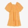 Marc O'Polo BRODERIE-ANGLAISE AUS SOFTEM - Freizeitkleid - Soft Orange -Marc OPolo Geschaft 2a58a117dff6433687dd5b14dc47f01d 1