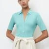 Marc O'Polo KURZARM - Hemdbluse - Sea Blue -Marc OPolo Geschaft 2b4237f9879e477ba0019127acf2e1f0