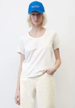 Marc O'Polo OVERCUT SLEEVE - T-Shirt Basic - White -Marc OPolo Geschaft 2b5a1c9cc4974934a6553978b0df5fb6