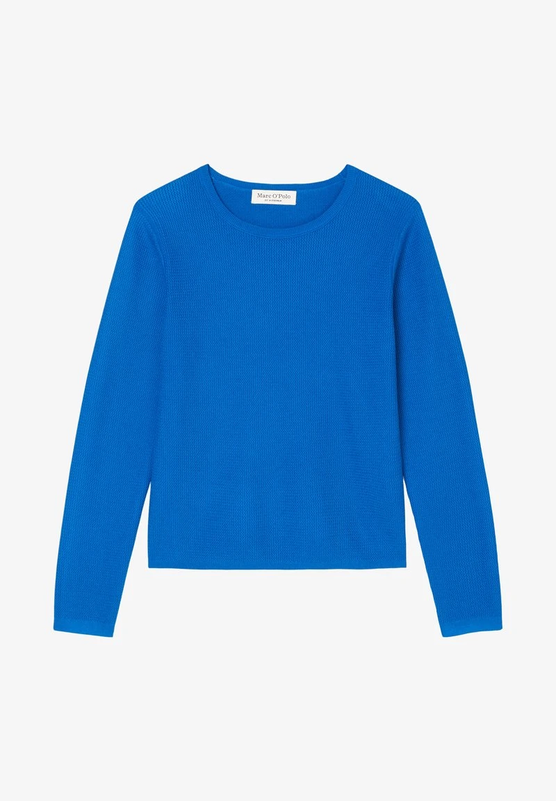 Marc O'Polo REGULAR AUS ORGANIC - Strickpullover - Vibrant Blue 8 Marc O'Polo REGULAR AUS ORGANIC - Strickpullover - Vibrant Blue – Bild 6