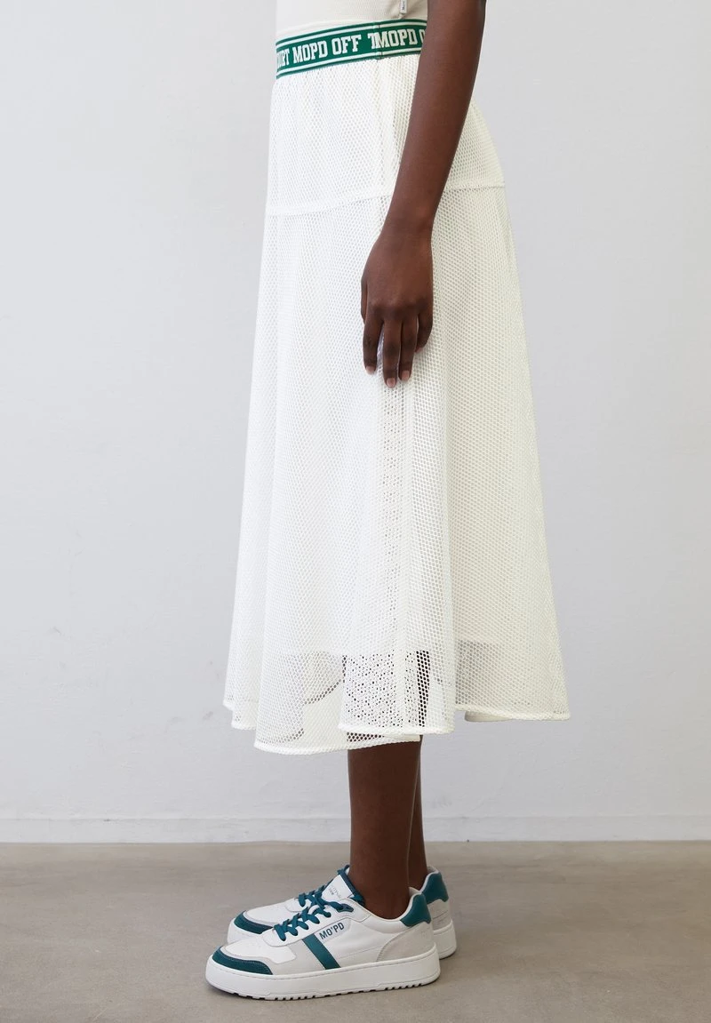 Marc O'Polo DENIM WADENLANGER MIT LOGO-GUMMI-BUND - A-Linien-Rock - Scandinavian White 7 Marc O'Polo DENIM WADENLANGER MIT LOGO-GUMMI-BUND - A-Linien-Rock - Scandinavian White – Bild 5