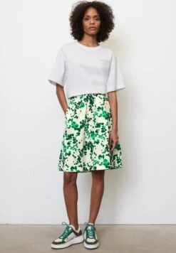Marc O'Polo A-Linien-Rock - White, Green