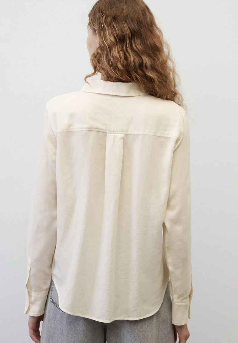 Marc O'Polo SLIM-FIT - Hemdbluse - White Cotton 4 Marc O'Polo SLIM-FIT - Hemdbluse - White Cotton – Bild 2