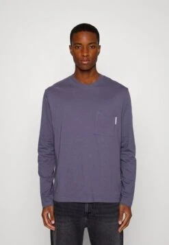 Marc O'Polo DENIM LONG SLEEVE CHEST POCKET - Langarmshirt - Black -Marc OPolo Geschaft 30eedfbc2edc4a22aaddaa665ee026d2 2