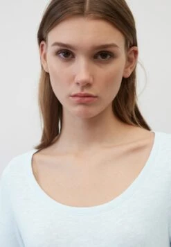 Marc O'Polo HEAVY SLUB LONGSLEEVE - Langarmshirt - Spring Sky -Marc OPolo Geschaft 30f3aaf688f443ed8d6da6f88f0d2b08