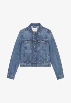 Marc O'Polo KLASSISCHE REGULAR AUS ORGANIC - Jeansjacke - Vintage Mid Blue Wash -Marc OPolo Geschaft 3146912a150c439eb5fbdd217af07d45