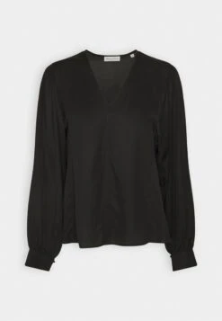 Marc O'Polo DEEP V NECK VOLUME SLEEVE - Bluse - Black -Marc OPolo Geschaft 31c2a55fe7dd4cf793df4d833aa9b554 1