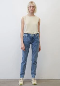 Marc O'Polo Jeans Straight Leg - Sustainable Mid Blue Salt And