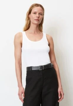 Marc O'Polo TANK AUS ORGANIC - Top - White