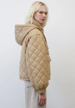 Marc O'Polo STEPP MIT FIXIERTER KAPUZE RELAXED AUS RECYC - Winterjacke - Dusty Earth -Marc OPolo Geschaft 33a9f2cc181347b9850d42e13ed66243