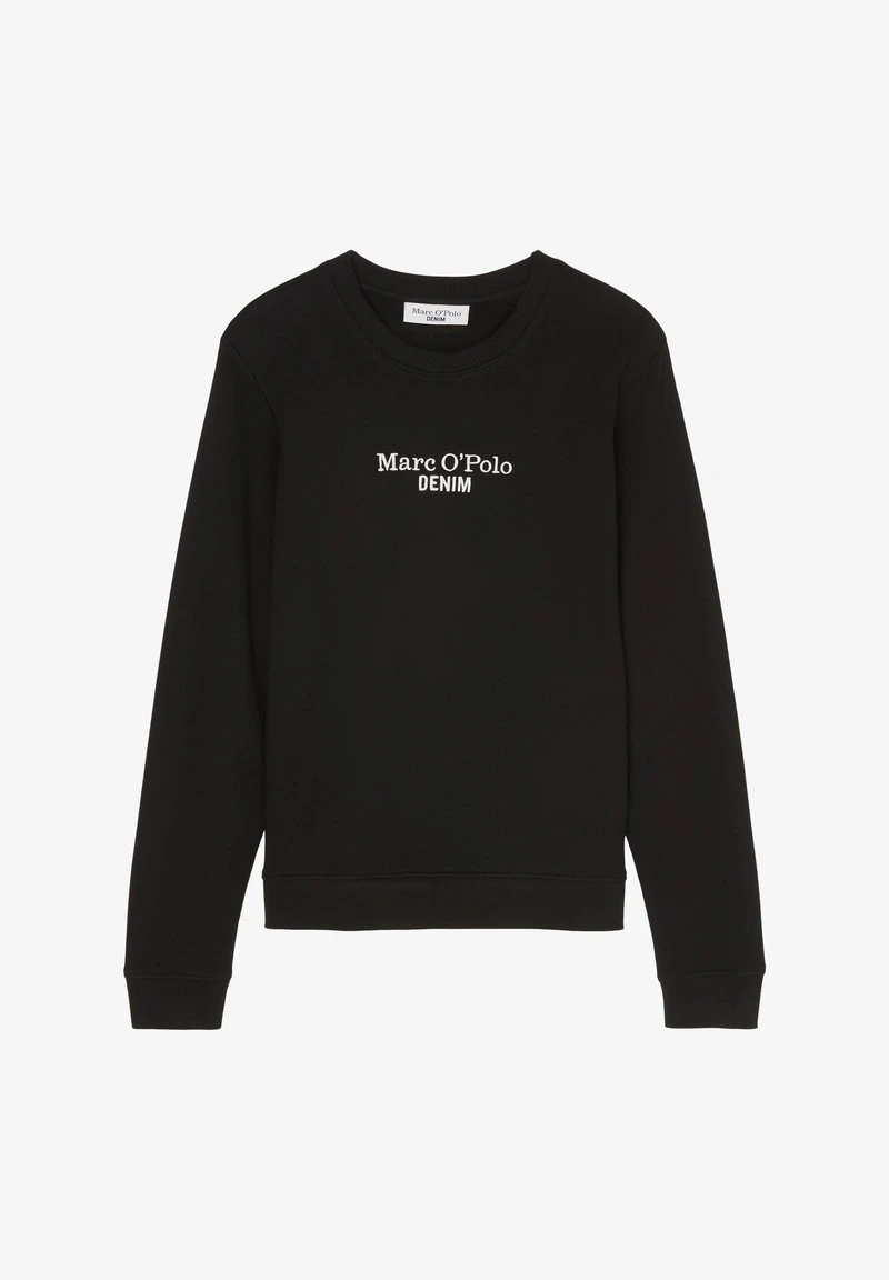 Marc O'Polo DENIM RUNDHALS REGULAR - Sweatshirt - Black 4 Marc O'Polo DENIM RUNDHALS REGULAR - Sweatshirt - Black – Bild 2