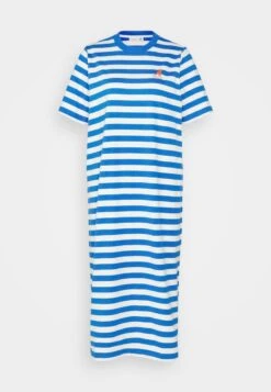 Marc O'Polo DENIM DRESS SHORTSLEEVE - Jerseykleid - Multi/mediterranean Blue -Marc OPolo Geschaft 33ff050a57684414aa78fec8bfe366b1