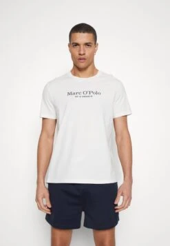 Marc O'Polo KEY SELECTION - Nachtwäsche Set - White Cotton/dark Navy