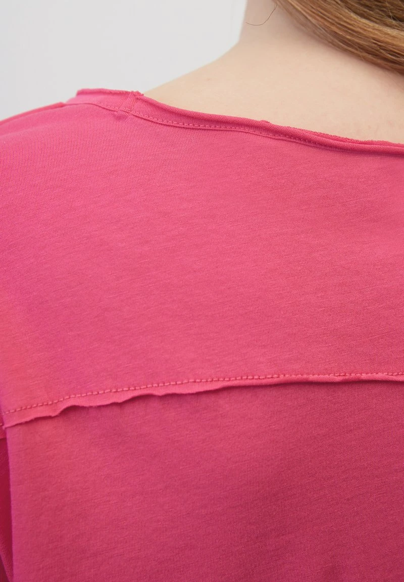 Marc O'Polo DENIM KURZARM MIT AUS LE - T-Shirt Basic - Fresh Fuschia 5 Marc O'Polo DENIM KURZARM MIT AUS LE - T-Shirt Basic - Fresh Fuschia – Bild 3