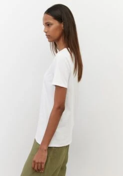 Marc O'Polo T-Shirt Basic - White -Marc OPolo Geschaft 357bc0d84ef242f9980ff60fa72974ec