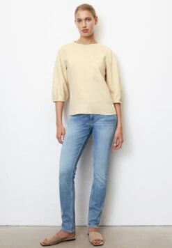 Marc O'Polo MIT PUFFÄRMELN - Bluse - Natural Sand -Marc OPolo Geschaft 361dde8f3d62447394c066e6403923ca