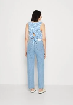 Marc O'Polo DENIM TROUSERS SUPER HIGH WAIST LOOSE LEG EXTENDED FULL LENGTH - Jeans Relaxed Fit - Multi/light Vintage Cobalt Blu -Marc OPolo Geschaft 390e1ac70ba34a2aaa6174949cf8dfa9