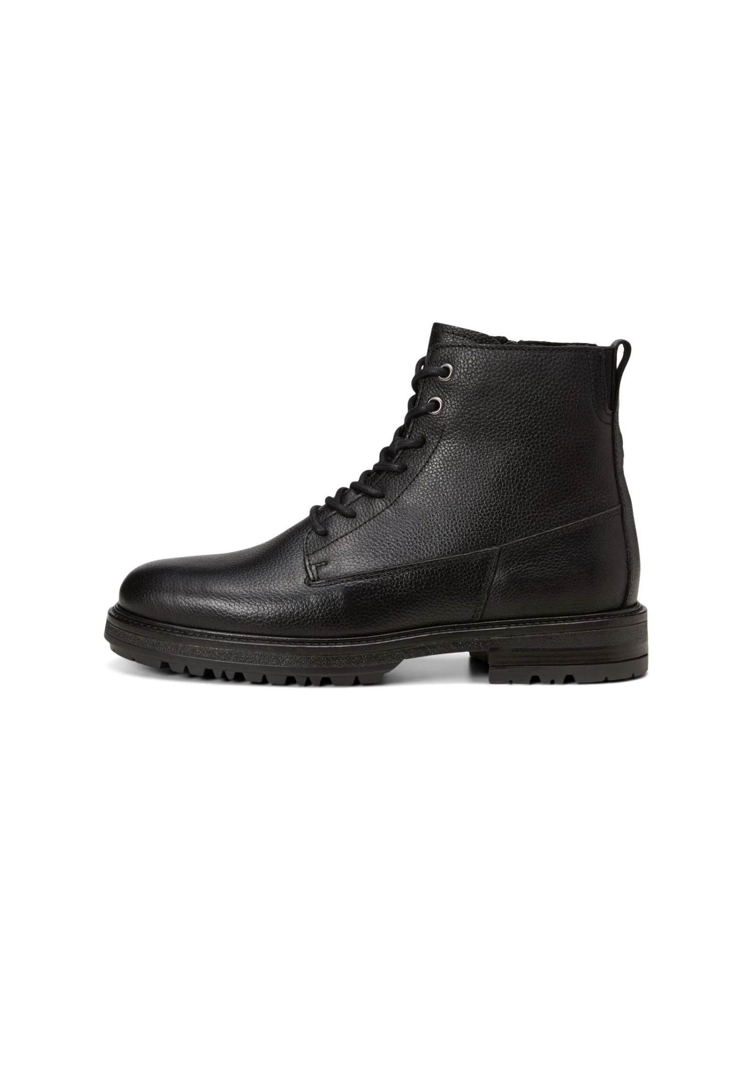 Marc O'Polo MIT INNENZIPPER - Lace-up Ankle Boots - Black 3 Marc O'Polo MIT INNENZIPPER - Lace-up Ankle Boots - Black