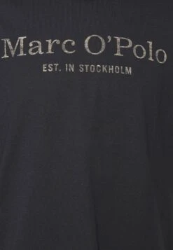 Marc O'Polo BASED ON 2 PACK - T-Shirt Print - Dark Blue/white -Marc OPolo Geschaft 3f75330ecb3143c897bec4059dd92b25