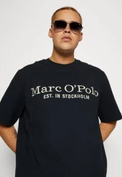 Marc O'Polo SHORT SLEEVE CREW NECK BIG SIZE - T-Shirt Print - Dark Navy -Marc OPolo Geschaft 41cbc86cac4b49059e017e55e7d95db0