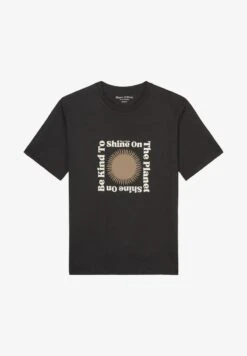 Marc O'Polo REGULAR AUS SOFTER - T-Shirt Print - Black -Marc OPolo Geschaft 41f99b9bea644c5b9de483b61e635ce8