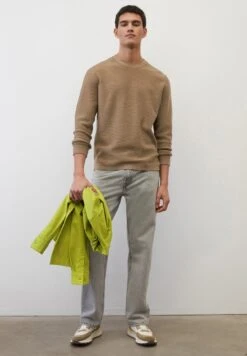 Marc O'Polo RUNDHALS REGULAR - Strickpullover - Nutshell -Marc OPolo Geschaft 427c1b43c0db4b51a0e79e855f59a470