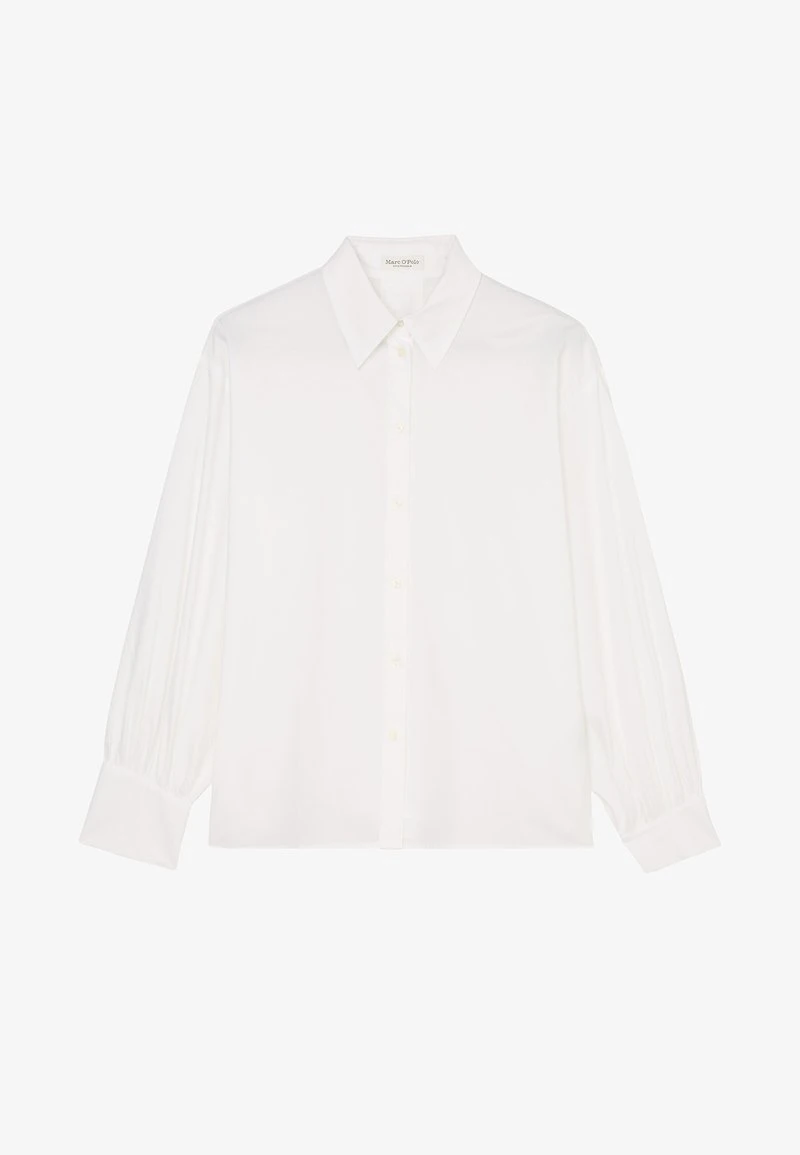 Marc O'Polo MIT VOLUMENÄRMELN AUS POPELLINE - Hemdbluse - White 8 Marc O'Polo MIT VOLUMENÄRMELN AUS POPELLINE - Hemdbluse - White – Bild 6
