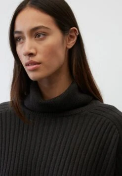 Marc O'Polo LONGSLEEVE TURTLE NECK - Strickpullover - Black -Marc OPolo Geschaft 4438947e4caa4568948e62ac08e92d1c