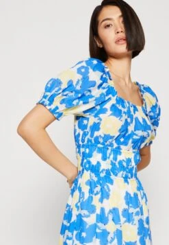 Marc O'Polo DENIM DRESS SHORT SLEEVE - Freizeitkleid - Multi / Mediterranean Blue -Marc OPolo Geschaft 4457ad7c2a83474fafd318d995555d3e