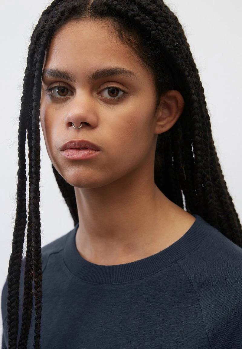 Marc O'Polo DENIM Langarmshirt - Navy Teal 5 Marc O'Polo DENIM Langarmshirt - Navy Teal – Bild 3