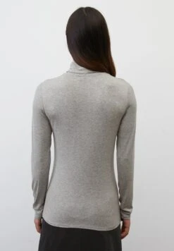 Marc O'Polo LONG SLEEVE TURTLE NECK - Langarmshirt - Shaded Grey/melange -Marc OPolo Geschaft 455367a94595449b92db031a723d5972