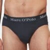 Marc O'Polo 5ER PACK ORGANIC - Slip - Navy/grey Melange