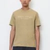 Marc O'Polo SHORT SLEEVE CREW NECK CLASSIC INSIDE CHE - T-Shirt Print - Soft Mocca -Marc OPolo Geschaft 46c07dfb158949bc928c78e277bb4aa2