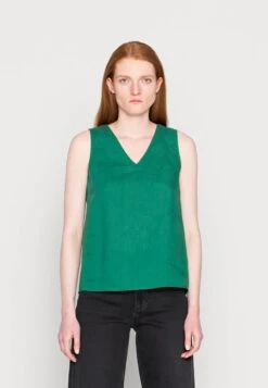 Marc O'Polo BLOUSE SLEEVELESS BACKSIDE PLEAT - Bluse - Preppy Green -Marc OPolo Geschaft 49135d1fb6b946079f484ac4a4707ce7 1