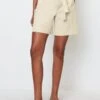 Marc O'Polo MIT GÜRTEL - Shorts - Soft Taupe