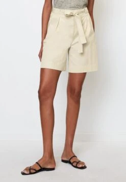 Marc O'Polo MIT GÜRTEL - Shorts - Soft Taupe