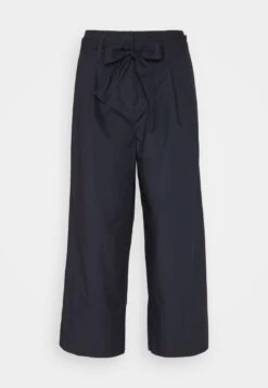 Marc O'Polo WIDE LEG HIGH RISE - Stoffhose - Deep Blue Sea -Marc OPolo Geschaft 4bcc468c9e344be2aed6f05a1505a301