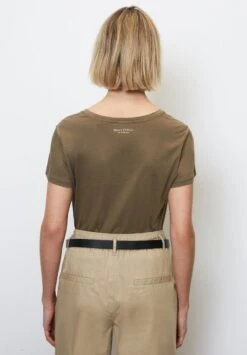 Marc O'Polo RELAXED AUS SINGLE - T-Shirt Basic - Earthy Brown -Marc OPolo Geschaft 4d279868476a479cb979466cebc0e0d1