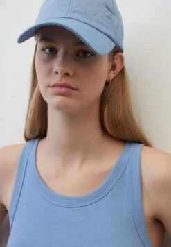 Marc O'Polo DENIM MIT FEINER - Top - Soft Sky Blue -Marc OPolo Geschaft 4d782f1fc82f496eaaac9ec9b2da23f0