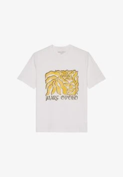 Marc O'Polo REGULAR MIT BRUST-PRIN - T-Shirt Print - White -Marc OPolo Geschaft 4db79a023b6043b7a7982083f06a66b9