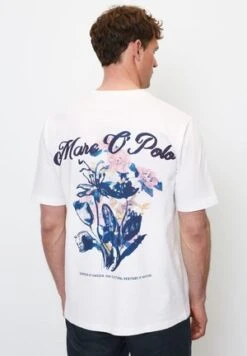 Marc O'Polo DENIM SHORT SLEEVE FRONT - T-Shirt Print - Mediterranean Blue -Marc OPolo Geschaft 4e50b61e59a044b087c0e5ebae0a60ff