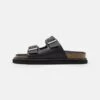 Marc O'Polo MATS - Pantolette Flach - Black -Marc OPolo Geschaft 4ea50a4fba0046e88d1afbc427c2387a